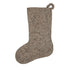 Hand Felted Wool Christmas Stocking - Spiral on Grey - ARCADIA HOME